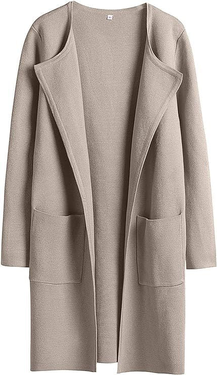 Women's Open Front Knit Cardigan