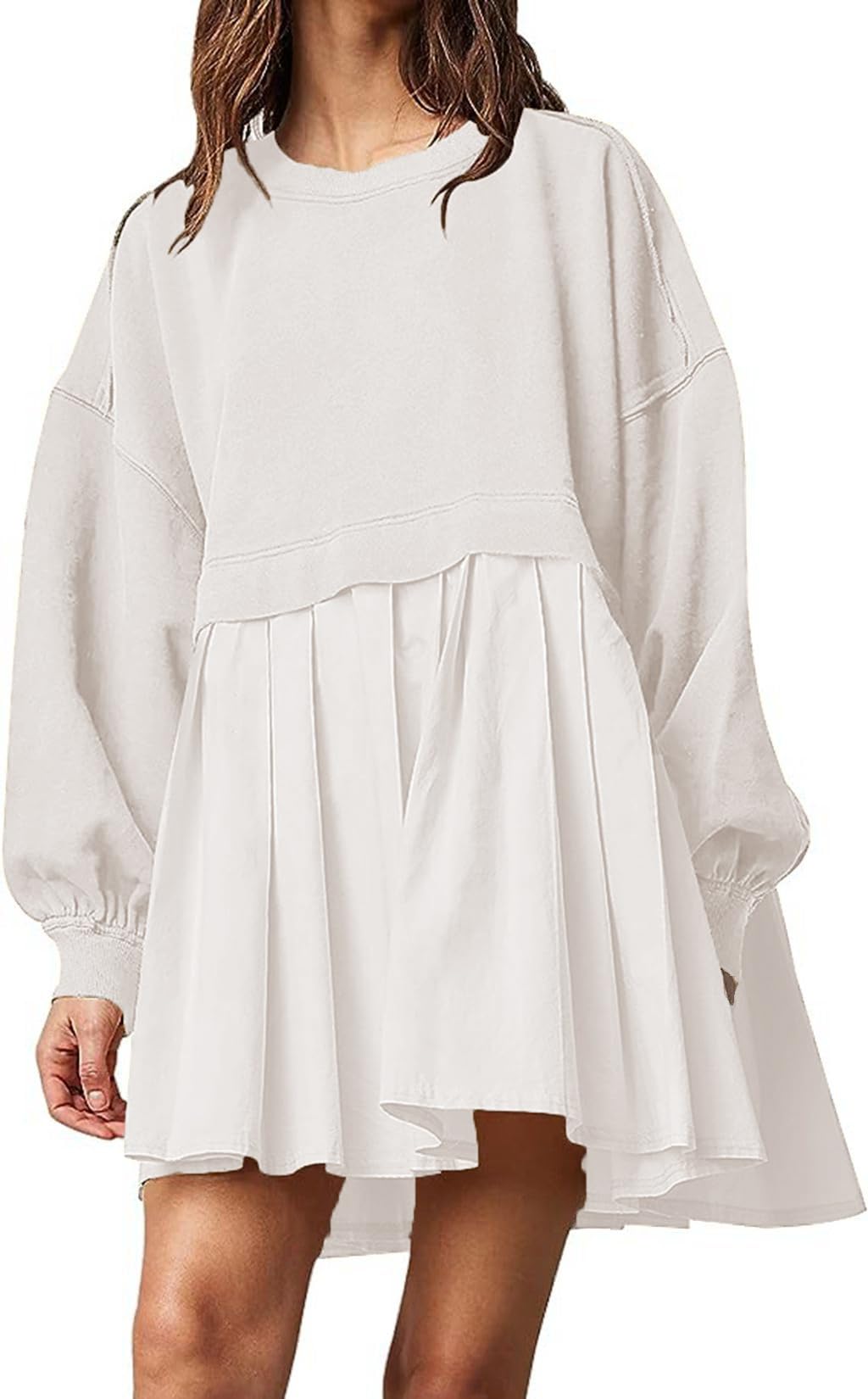 New Women's Oversized Sweatshirt Dress